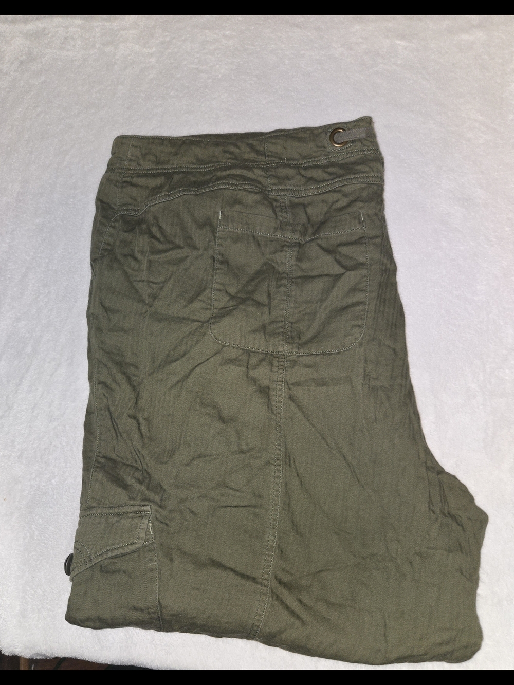 Lane Bryant Olive Green Cargo Pants
